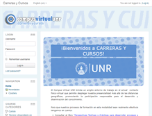 Tablet Screenshot of cursos.campusvirtualunr.edu.ar